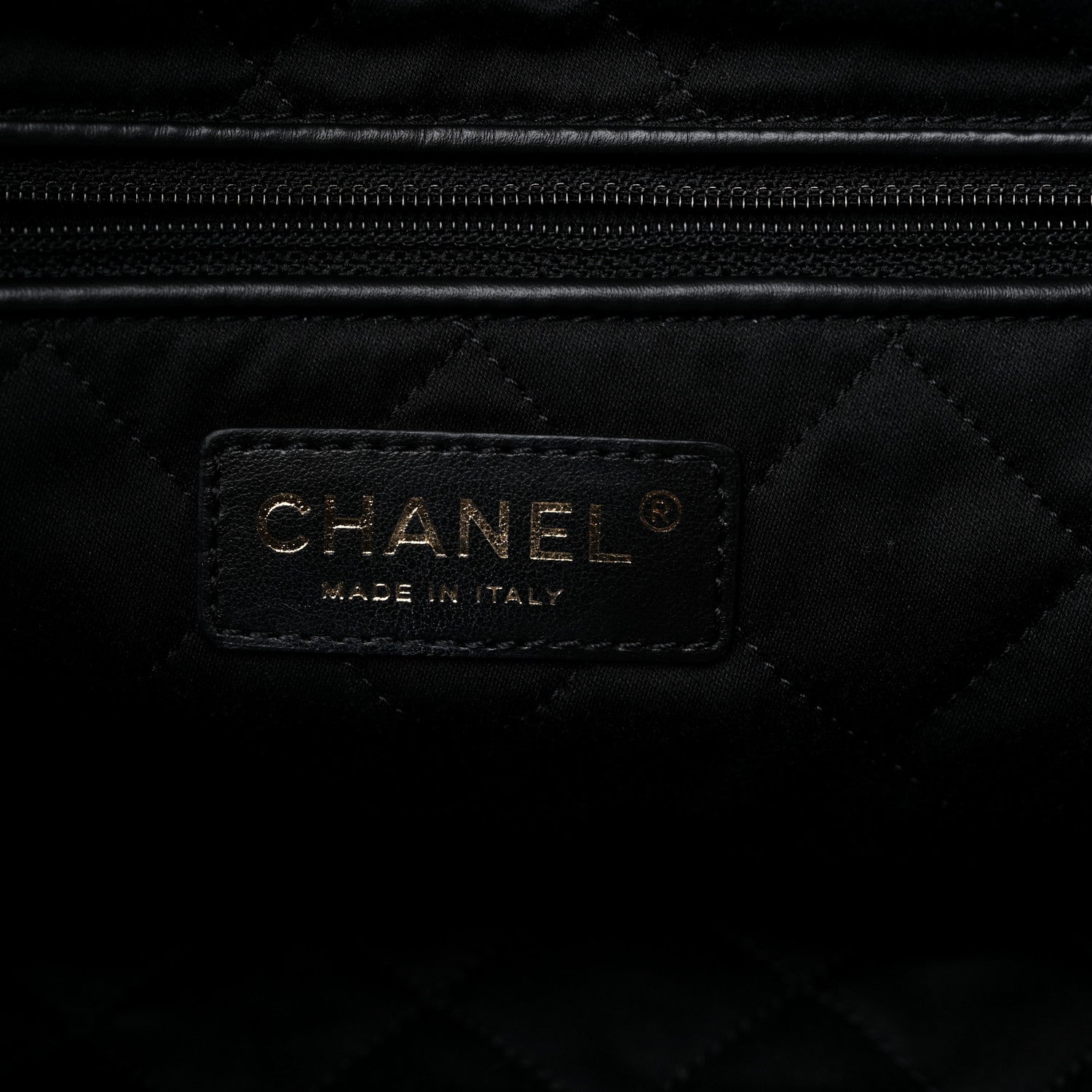 Chanel Shiny Calfskin Quilted Chanel 22 Backpack Black 6 of 10