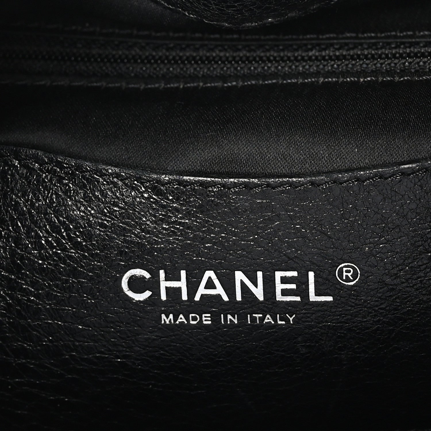 Chanel Glazed Calfskin On The Road Drawstring Tote Black 6 of 10