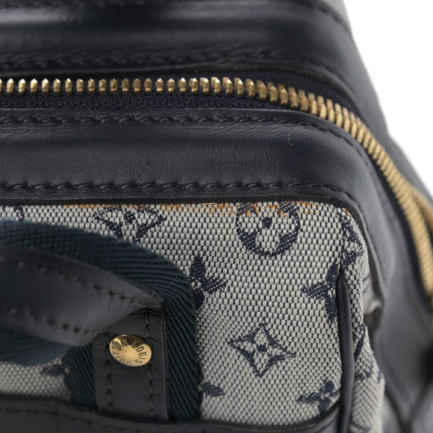 Louis Vuitton Mini Monogram Josephine PM Blue 9 of 12