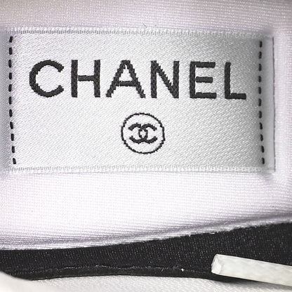 Chanel Cotton Sneakers 39 Pink White 6 of 8