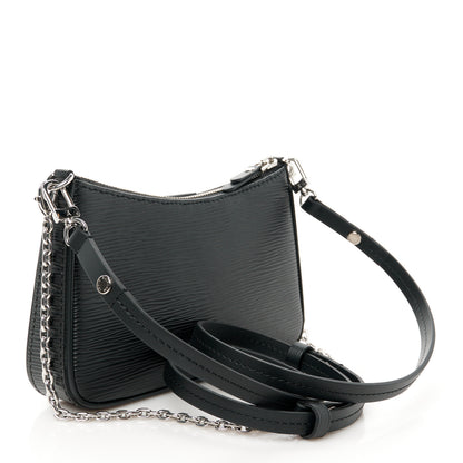 Louis Vuitton Epi Easy Pouch On Strap Black 3 of 9