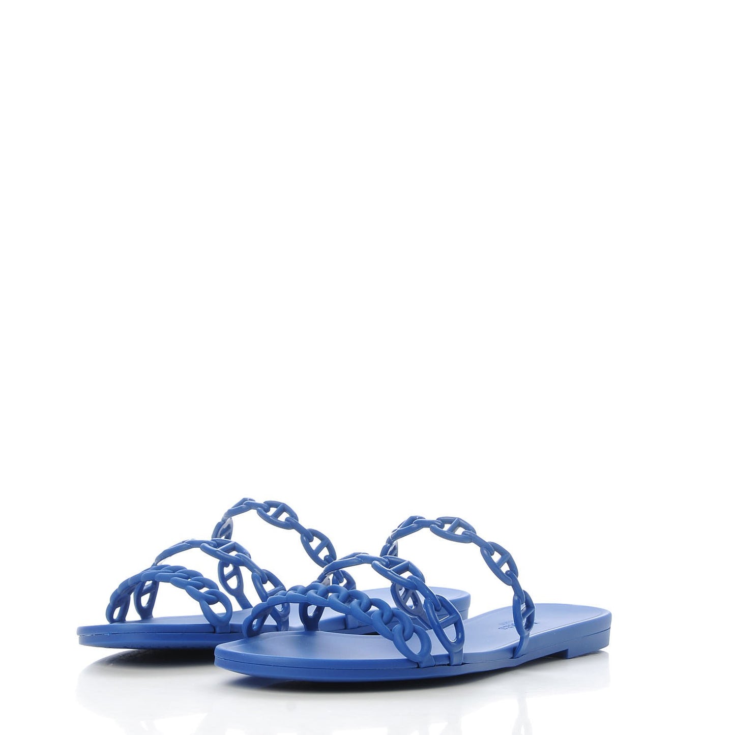 Rubber Chaine d'Ancre Rivage Sandals 38 Bleu Smalt