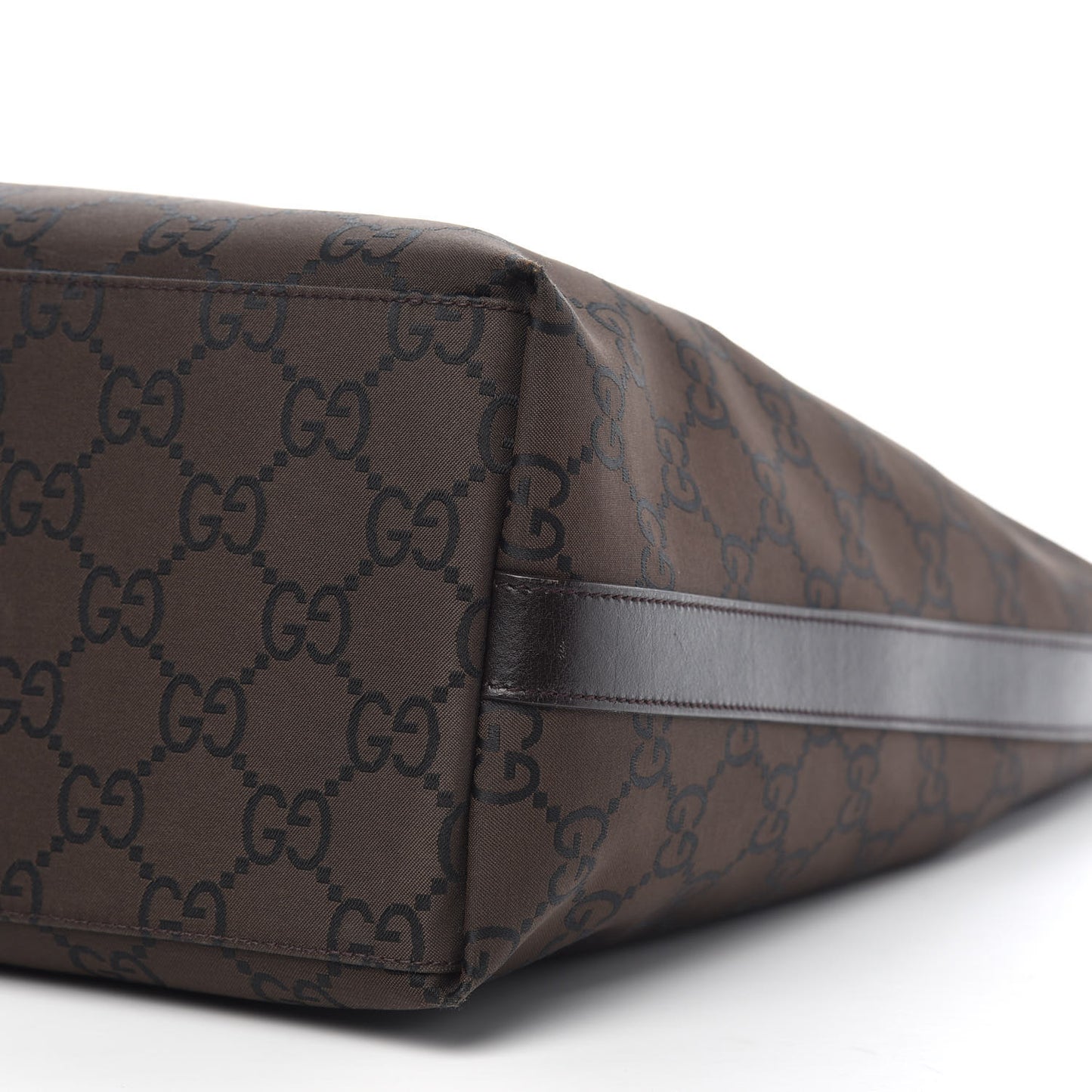 Nylon Monogram Hobo Dark Brown