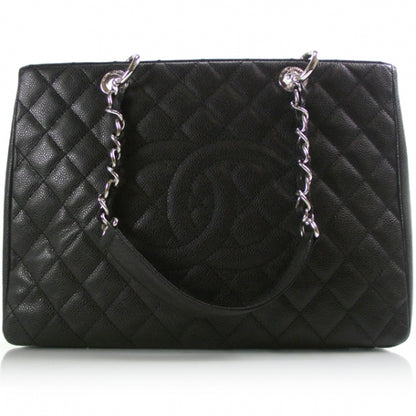 Chanel Caviar Grand Shopping Tote GST Black 1 of 11