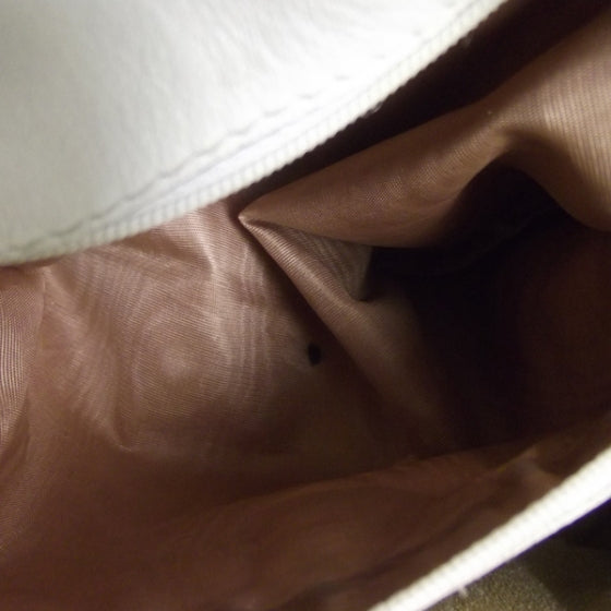 Leather Large Tulita White