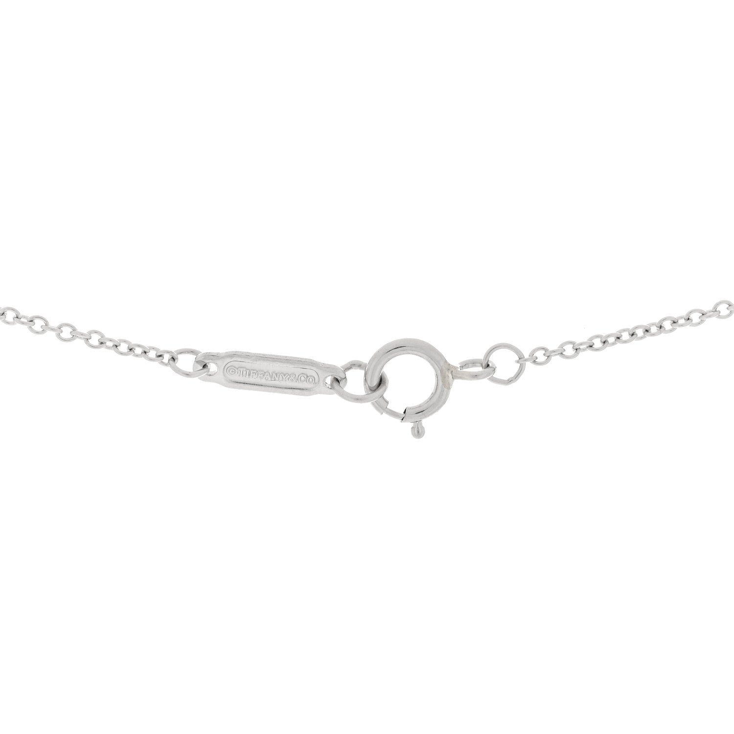 Tiffany Platinum Diamond Small Victoria Necklace 3 of 4