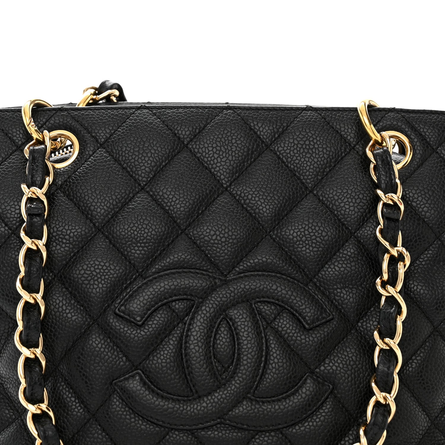 Chanel Caviar Quilted Petit Timeless Tote PTT Black 8 of 12