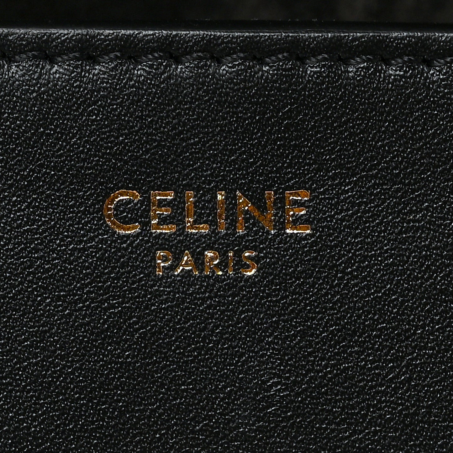Smooth Calfskin Cuir Triomphe Folco Crossbody Bag Black