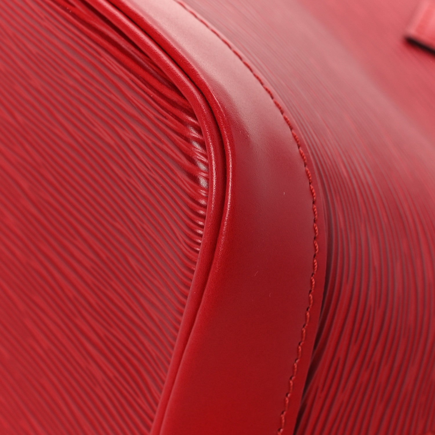 Louis Vuitton Epi Alma PM Castillan Red 10 of 10