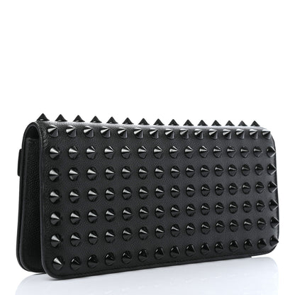 Tom Ford Pebbled Calfskin Studded Jennifer Clutch Black 3 of 7