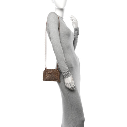 Stella McCartney Crystal Mesh Falabella Shoulder Bag Metallic Brown 2 of 11