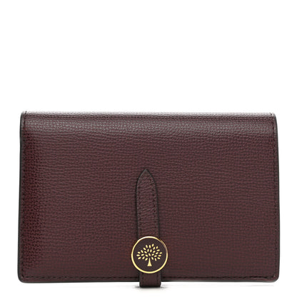 Mulberry Cross Grain Calfskin Tree Wallet Oxblood 1 of 8