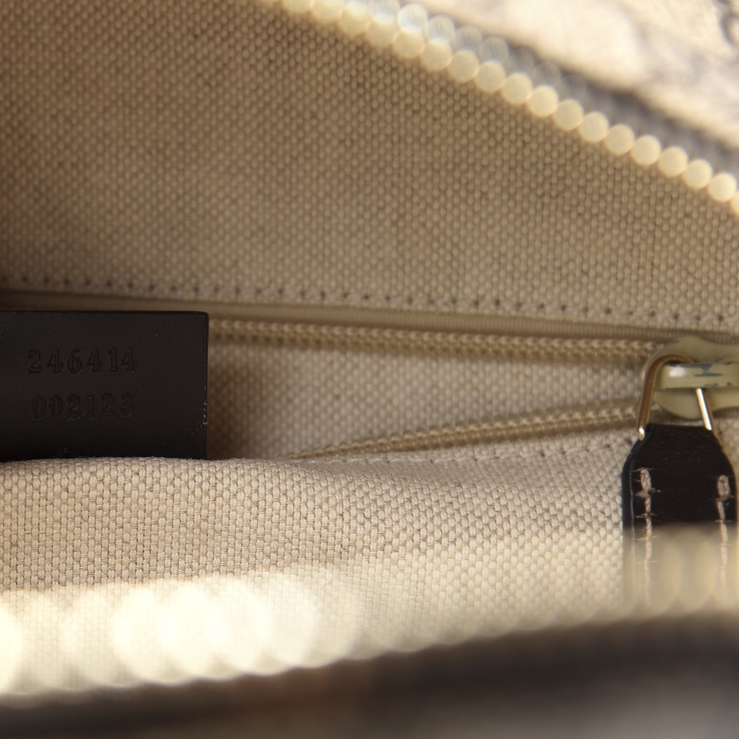 GG Supreme Monogram Medium Backpack Brown