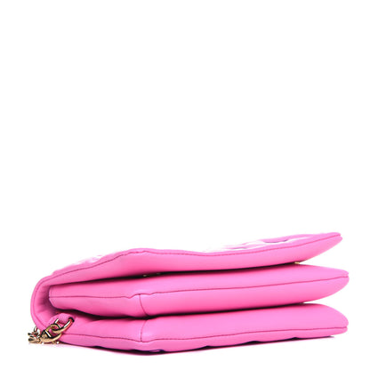Louis Vuitton Lambskin Embossed Monogram Vuittamins Pochette Coussin Rose Violet 4 of 11