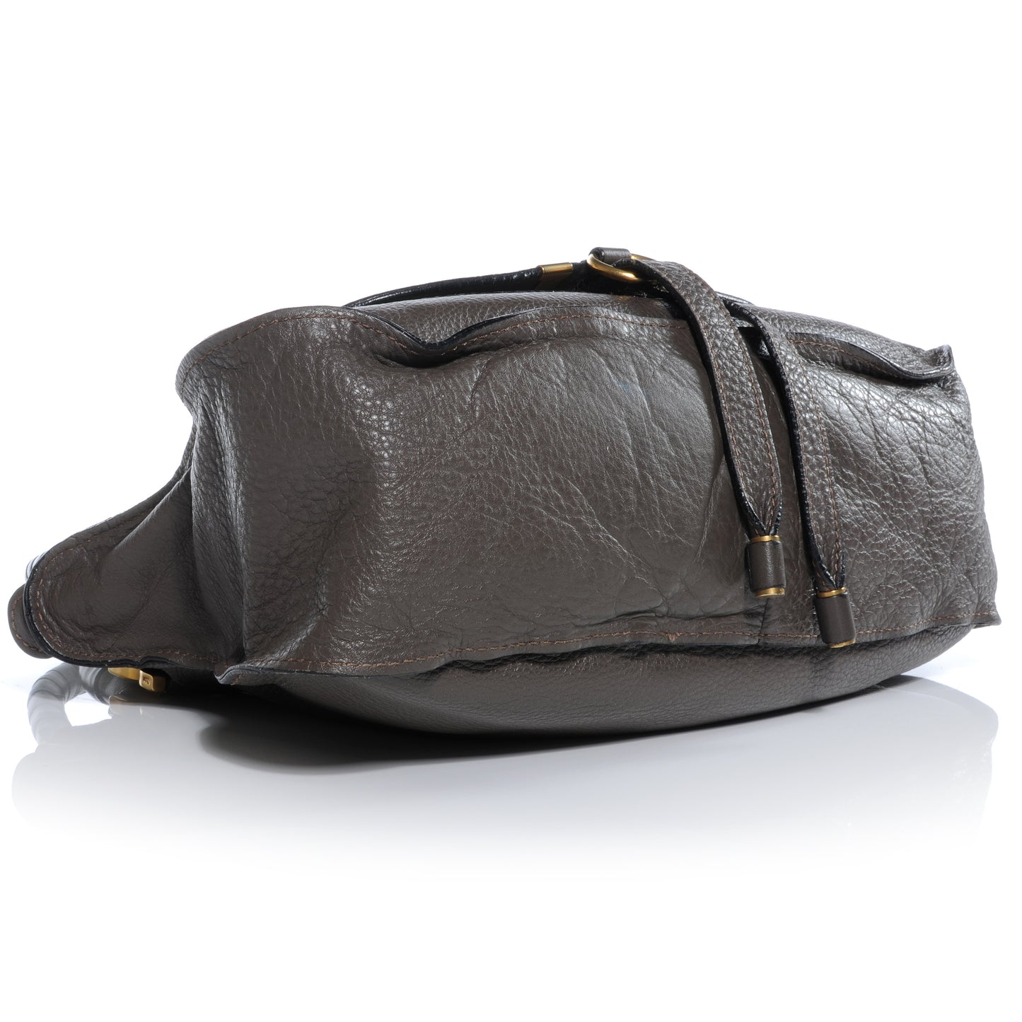 Calfskin Medium Marcie Satchel Ash