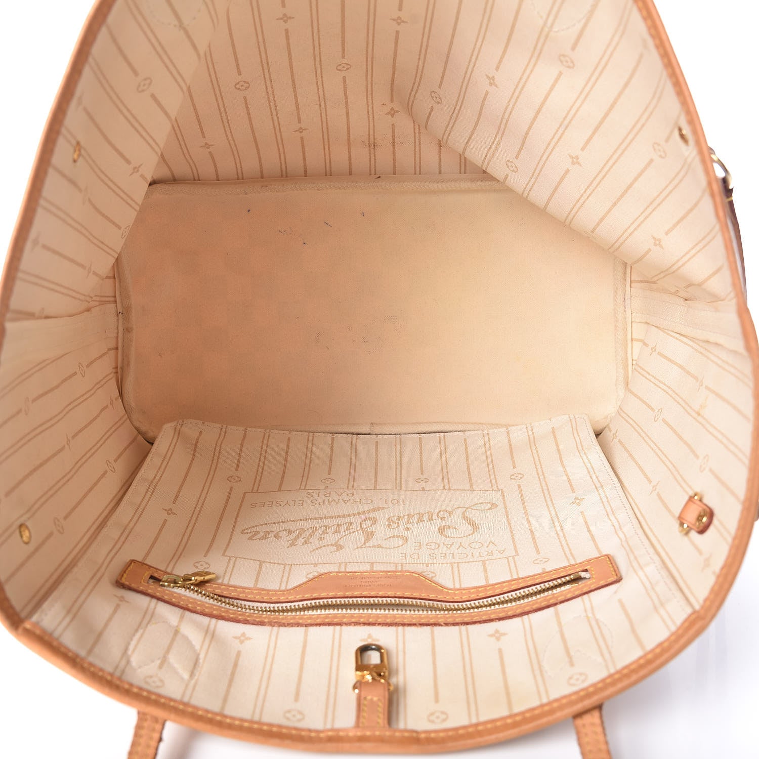 Louis Vuitton Damier Azur Neverfull MM 5 of 18