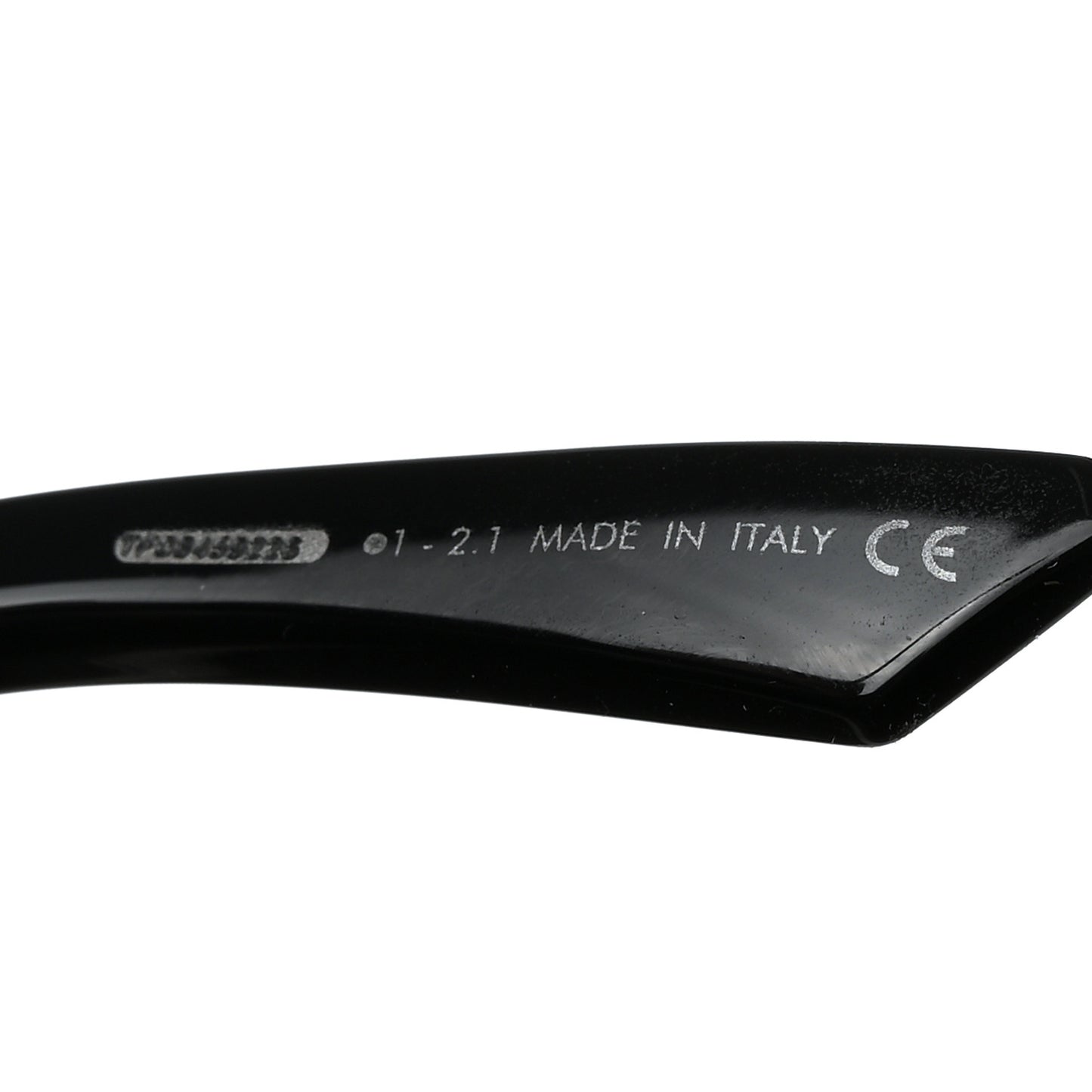 Transparent Acetate D-Doll Sunglasses Black