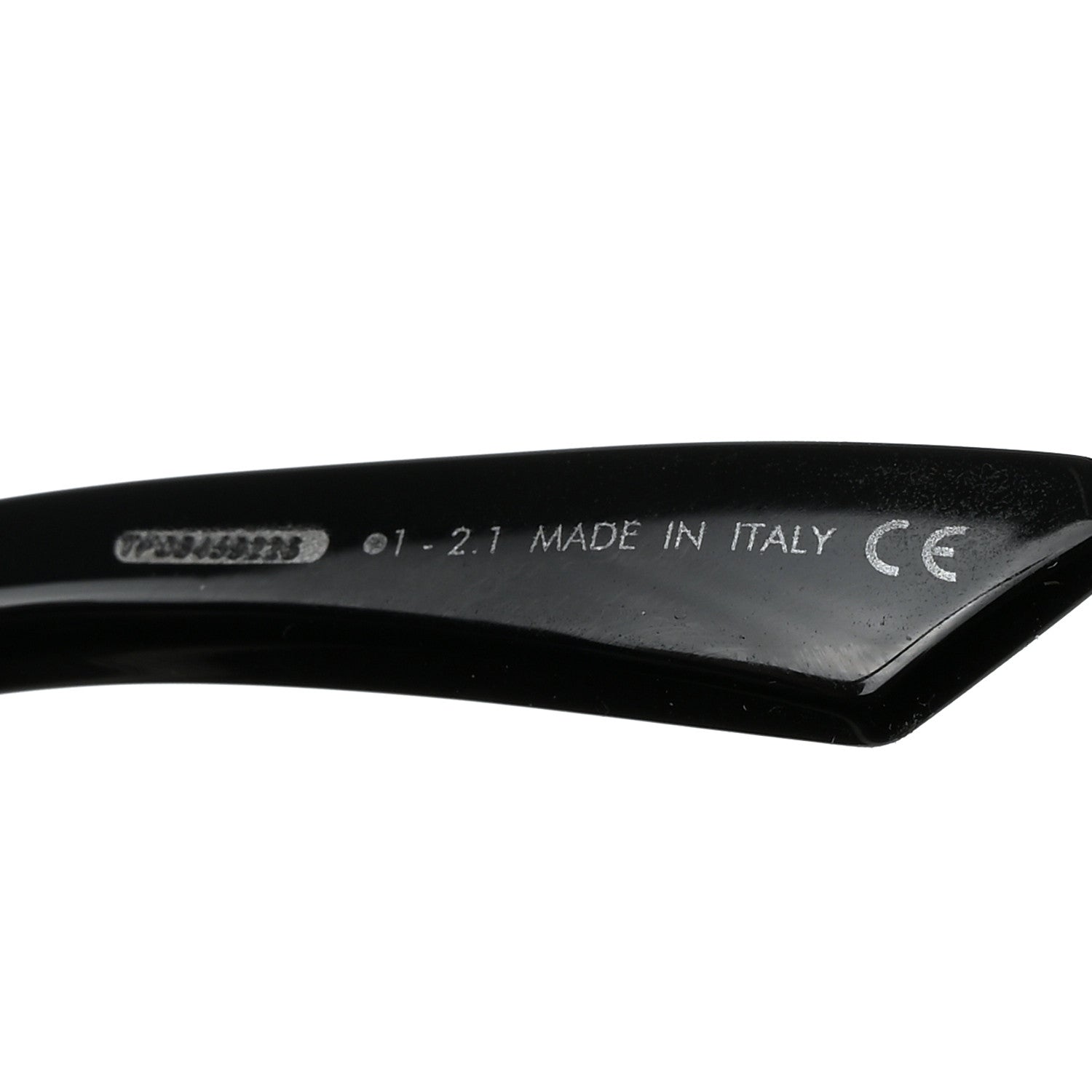 Christian Dior Transparent Acetate D-Doll Sunglasses Black 7 of 8