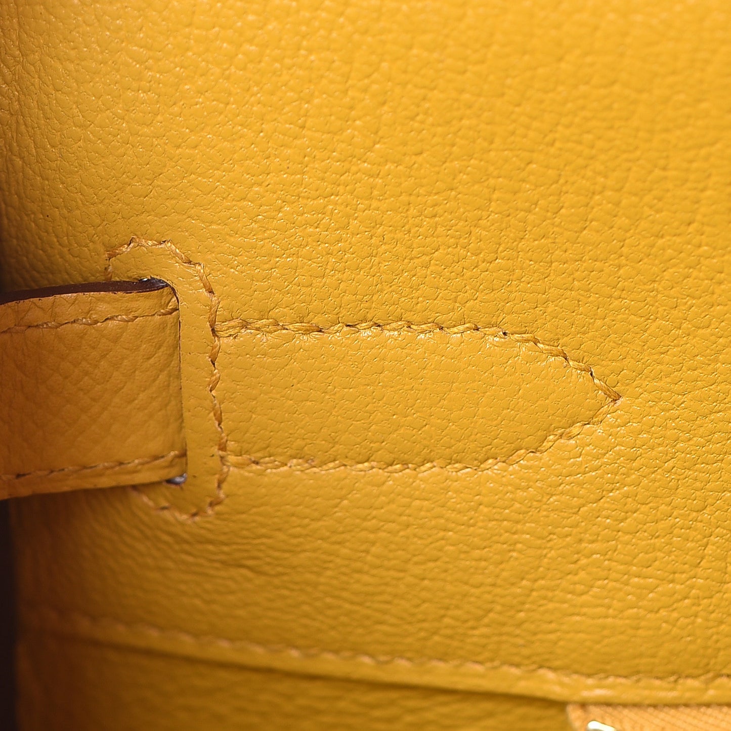 Epsom Birkin 35 Jaune Ambre