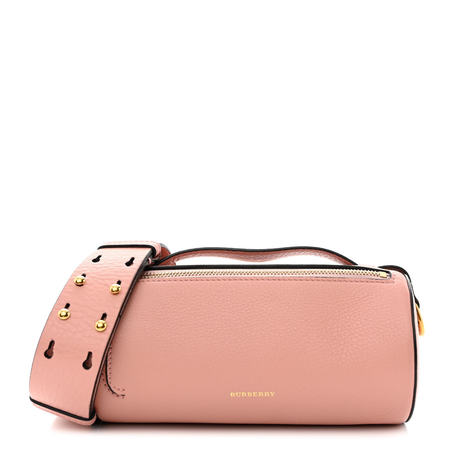 Burberry Calfskin The Barrel Bag Dusty Rose 1 of 12