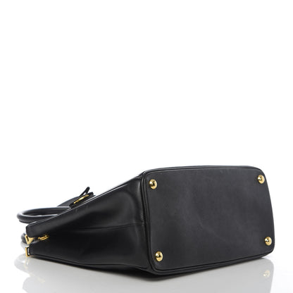 Prada Saffiano Medium Galleria Double Zip Tote Black 4 of 11