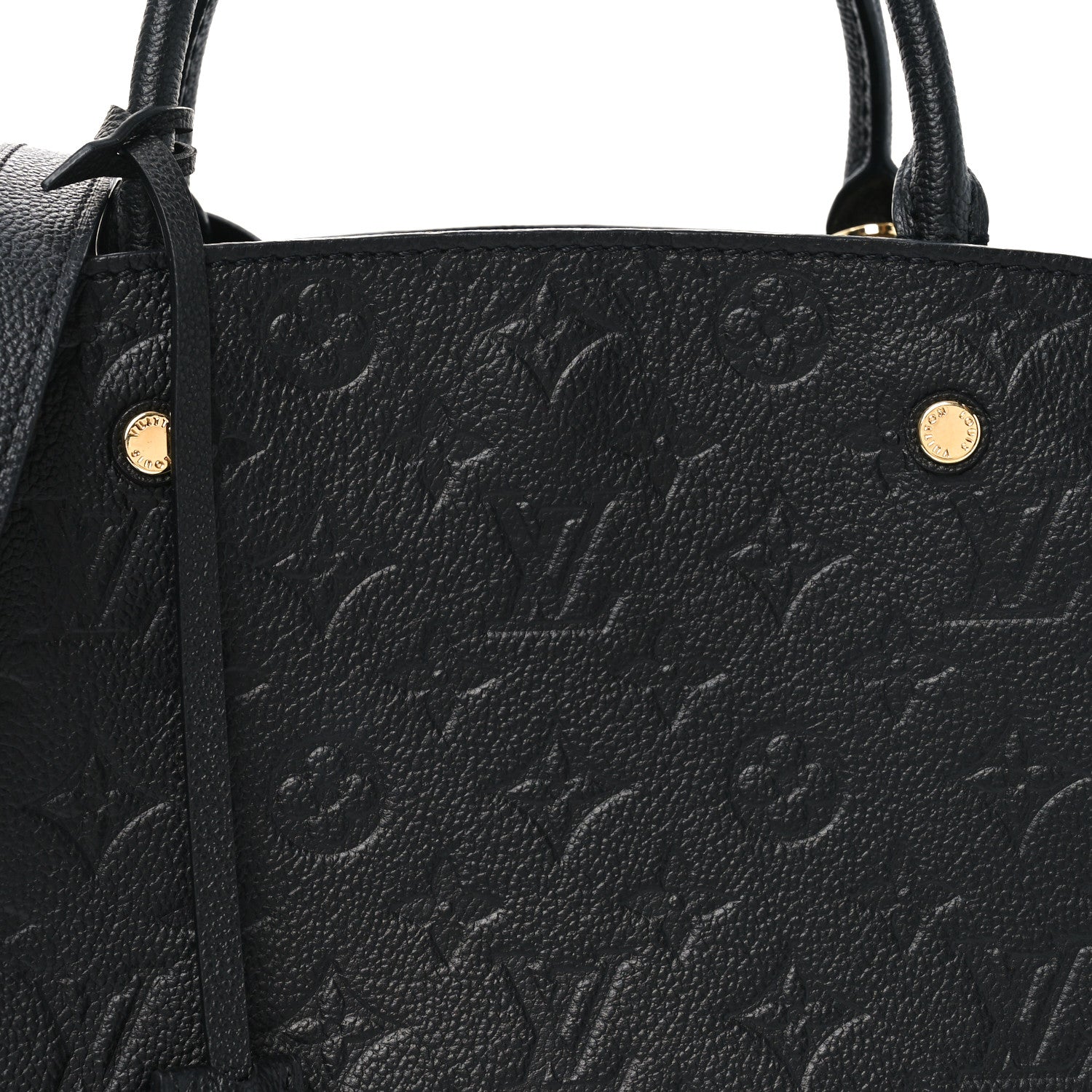 Louis Vuitton Empreinte Montaigne MM Black 8 of 10