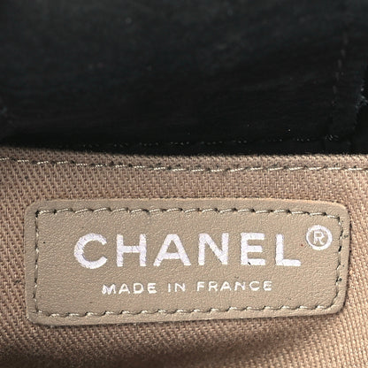 Chanel Bullskin Suede Small Highlander Messenger Flap Black 6 of 11