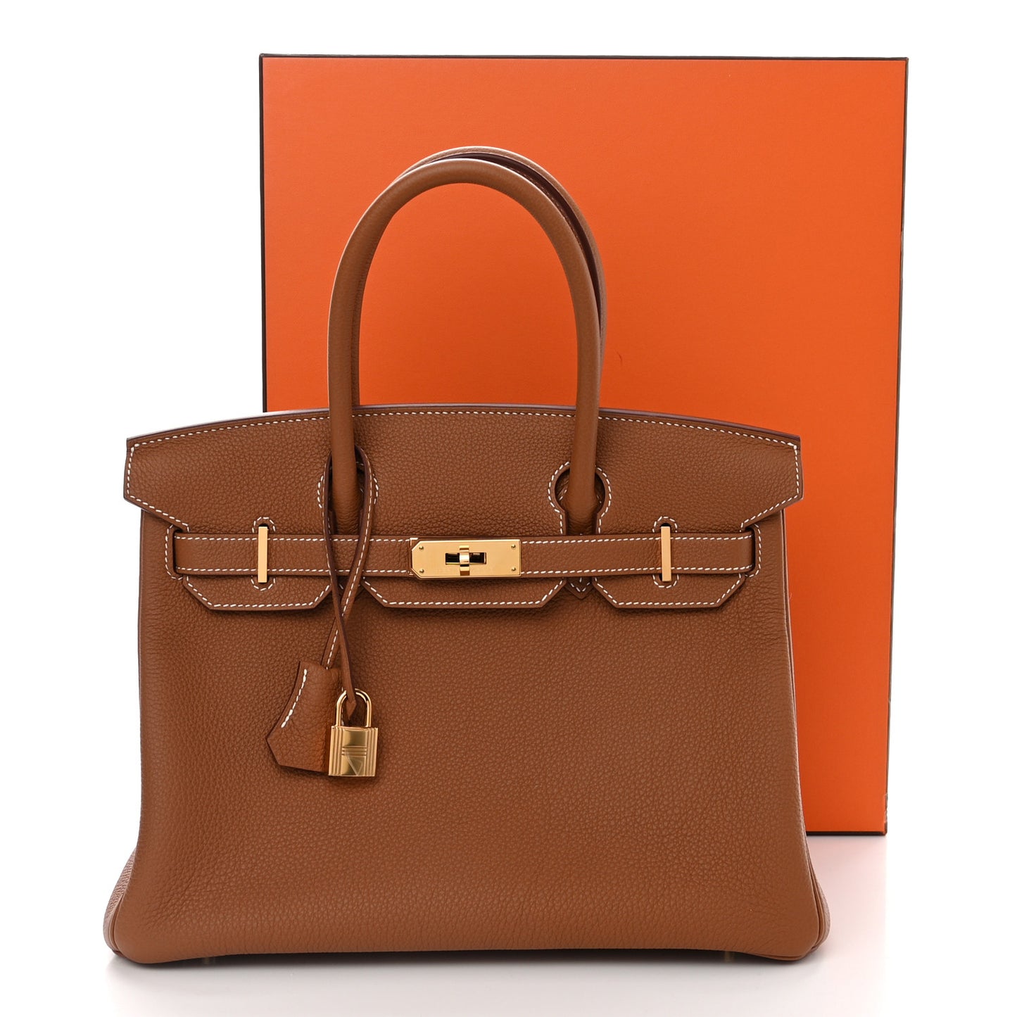 Togo Birkin 30 Gold