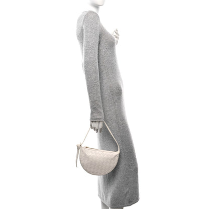 Bottega Veneta Nappa Intrecciato Mini Sunrise Bag White 2 of 9