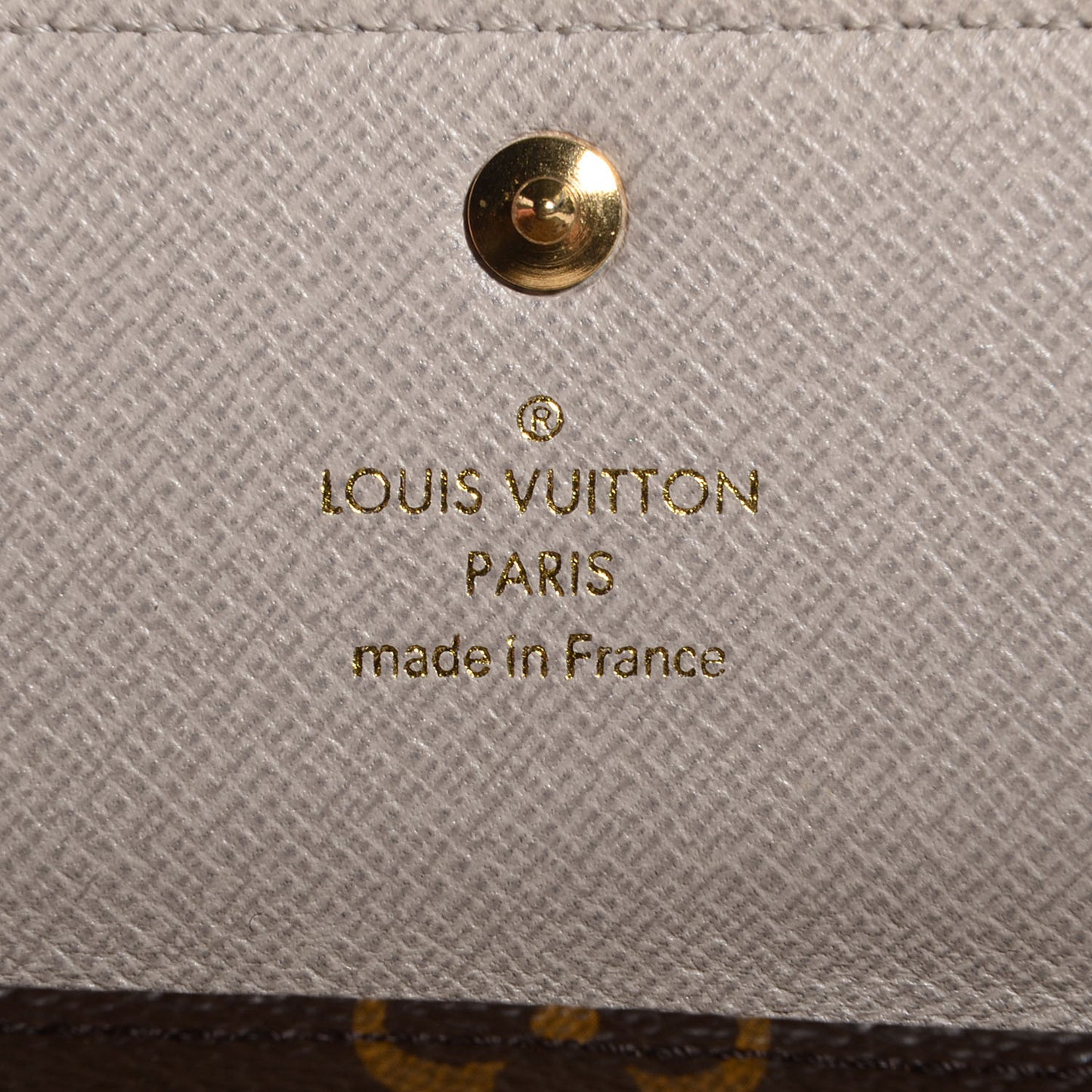 Monogram Dentelle Sarah Wallet Silver