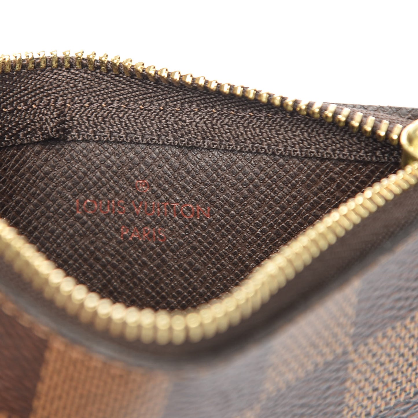 Damier Ebene Key Pouch