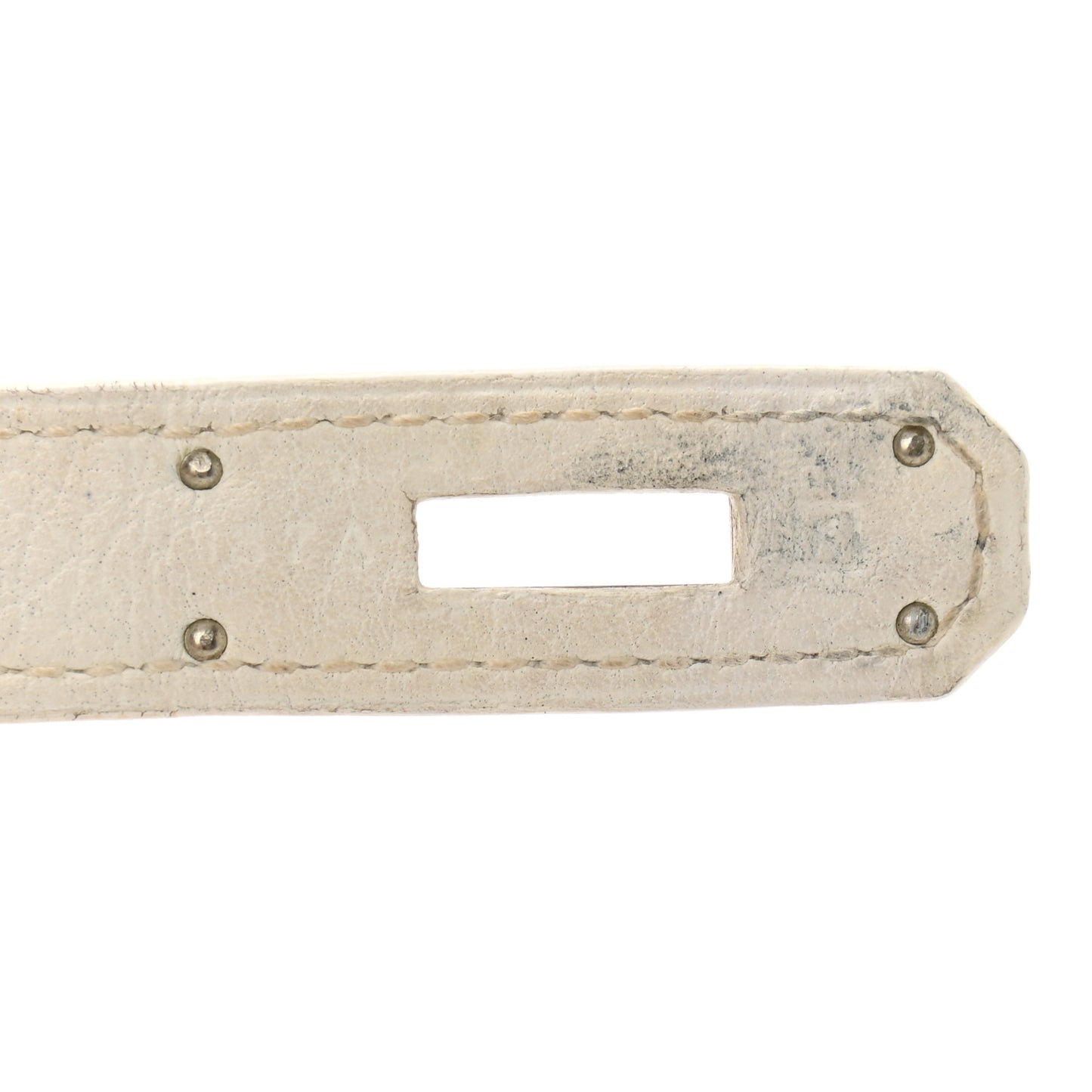 Taurillon Clemence Birkin 35 White