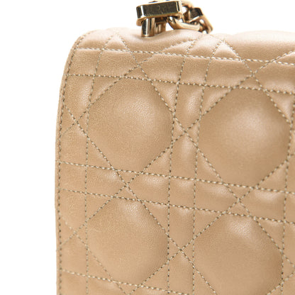 Christian Dior Lambskin Cannage Large Miss Dior Flap Beige 13 of 14