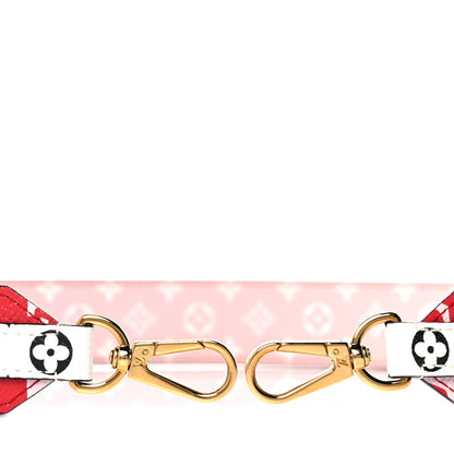 Louis Vuitton Monogram Giant Bandouliere Shoulder Strap Rouge 3 of 4