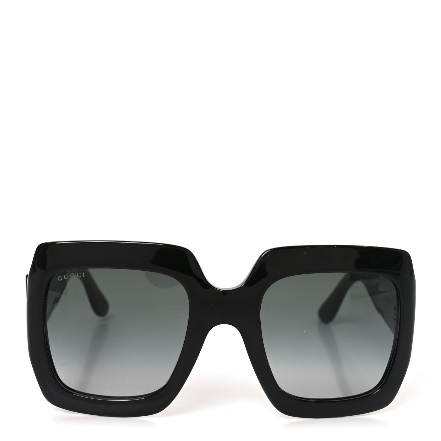 Acetate Square Frame Sunglasses GG0053S Black