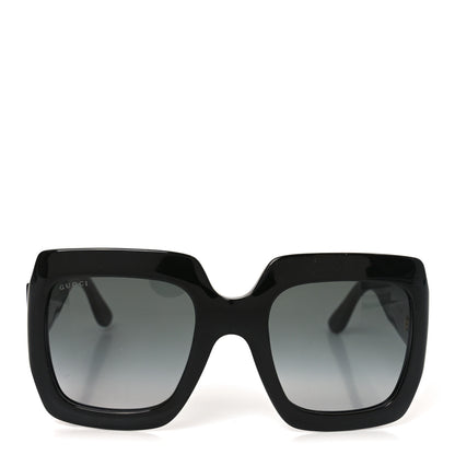 Gucci Acetate Square Frame Sunglasses GG0053S Black 2 of 6