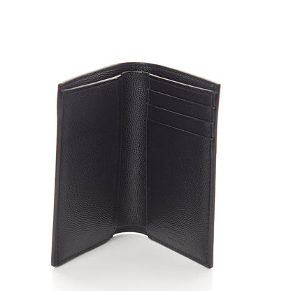 Saint Laurent Grain De Poudre Credit Card Wallet Black 4 of 6