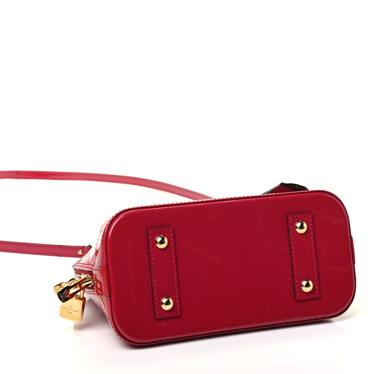 Louis Vuitton Vernis Alma BB Rose Indien 3 of 4