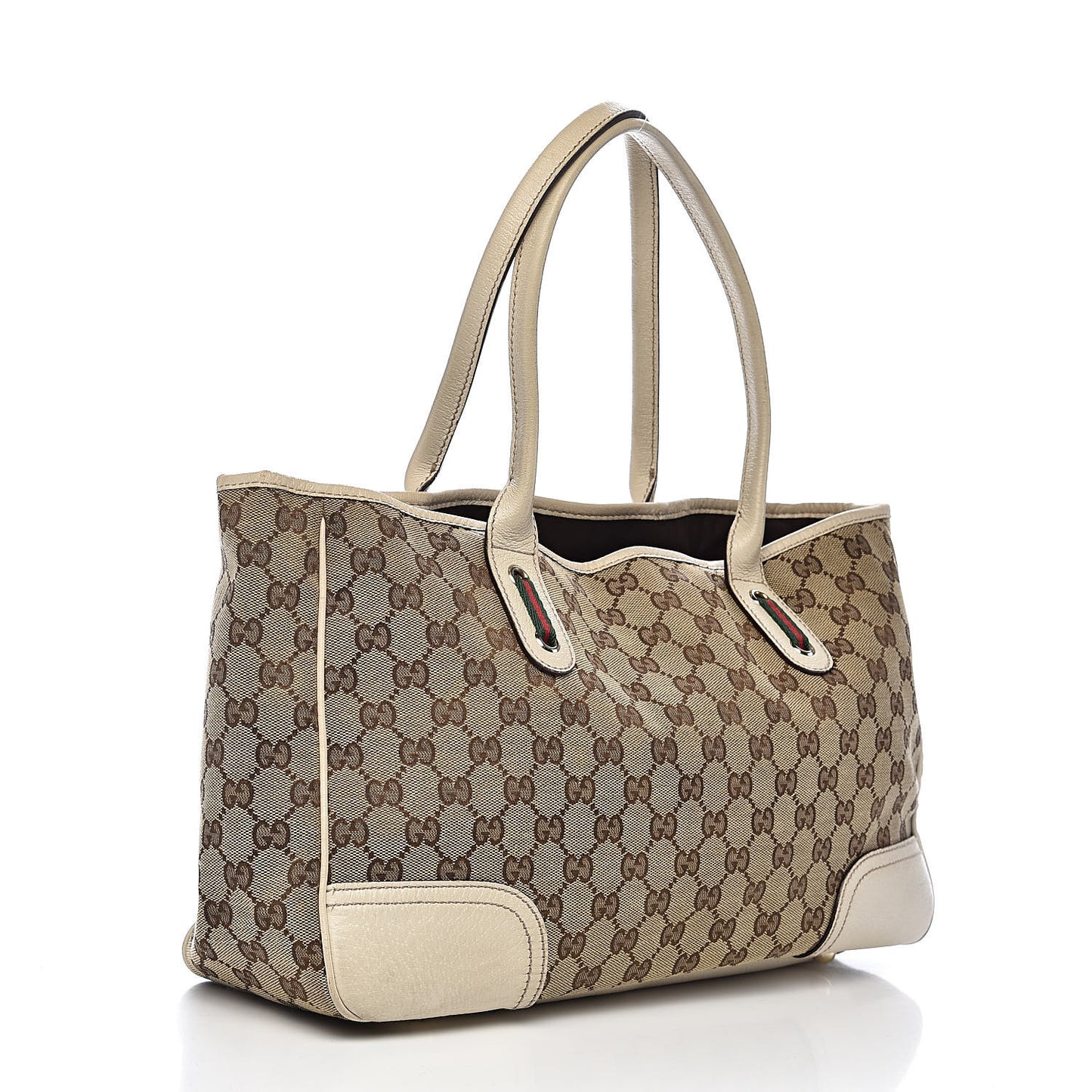 Monogram Medium Princy Tote Off White