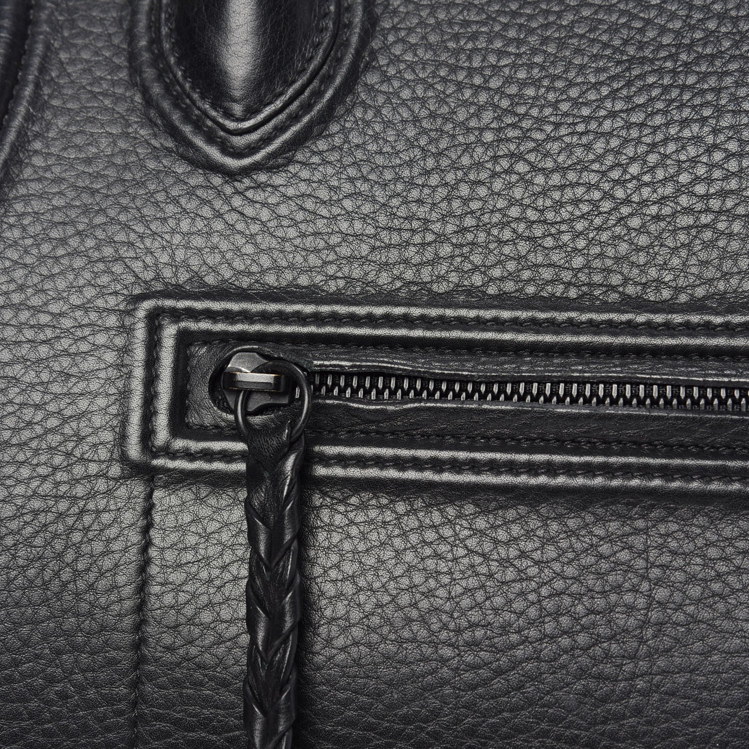 Celine Grained Calfskin Medium Phantom Luggage Black 17 of 19