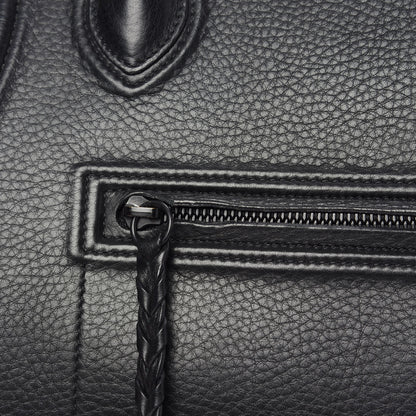 Celine Grained Calfskin Medium Phantom Luggage Black 17 of 19