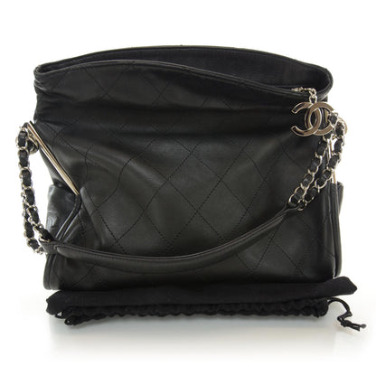 Chanel Lambskin Medium Ultimate Soft Tote Black 3 of 9