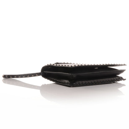 Valentino Garavani Nappa Rockstud Wristlet Clutch Black 4 of 8
