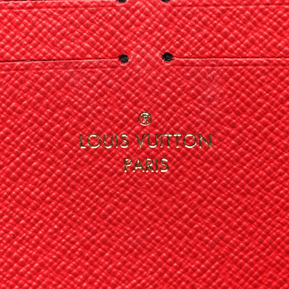 Louis Vuitton Damier Ebene Clemence Wallet Cherry 6 of 8