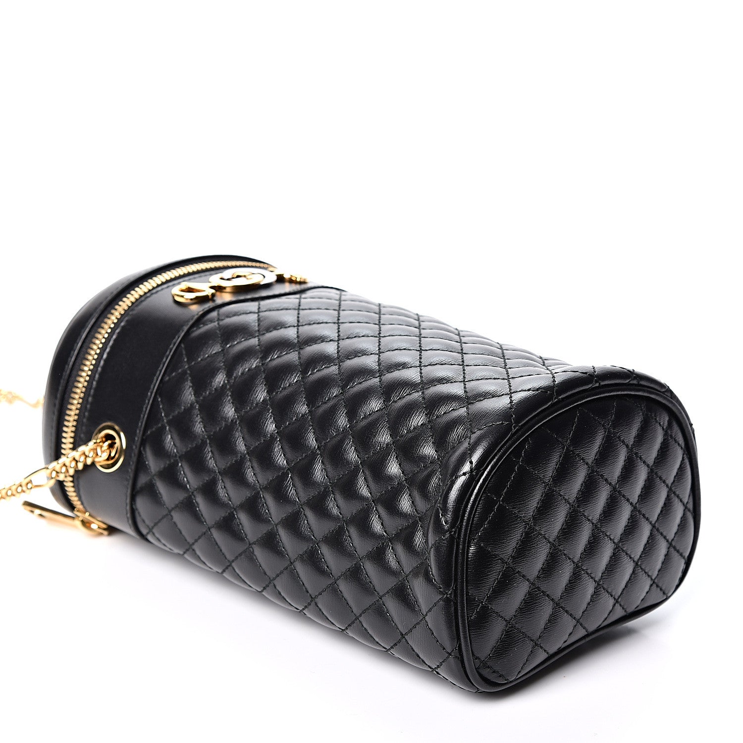 Gucci Calfskin Trapuntata Zumi Belt Bag Black 4 of 10