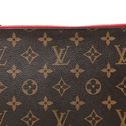 Louis Vuitton Monogram Neverfull MM GM Pochette Cherry 8 of 9