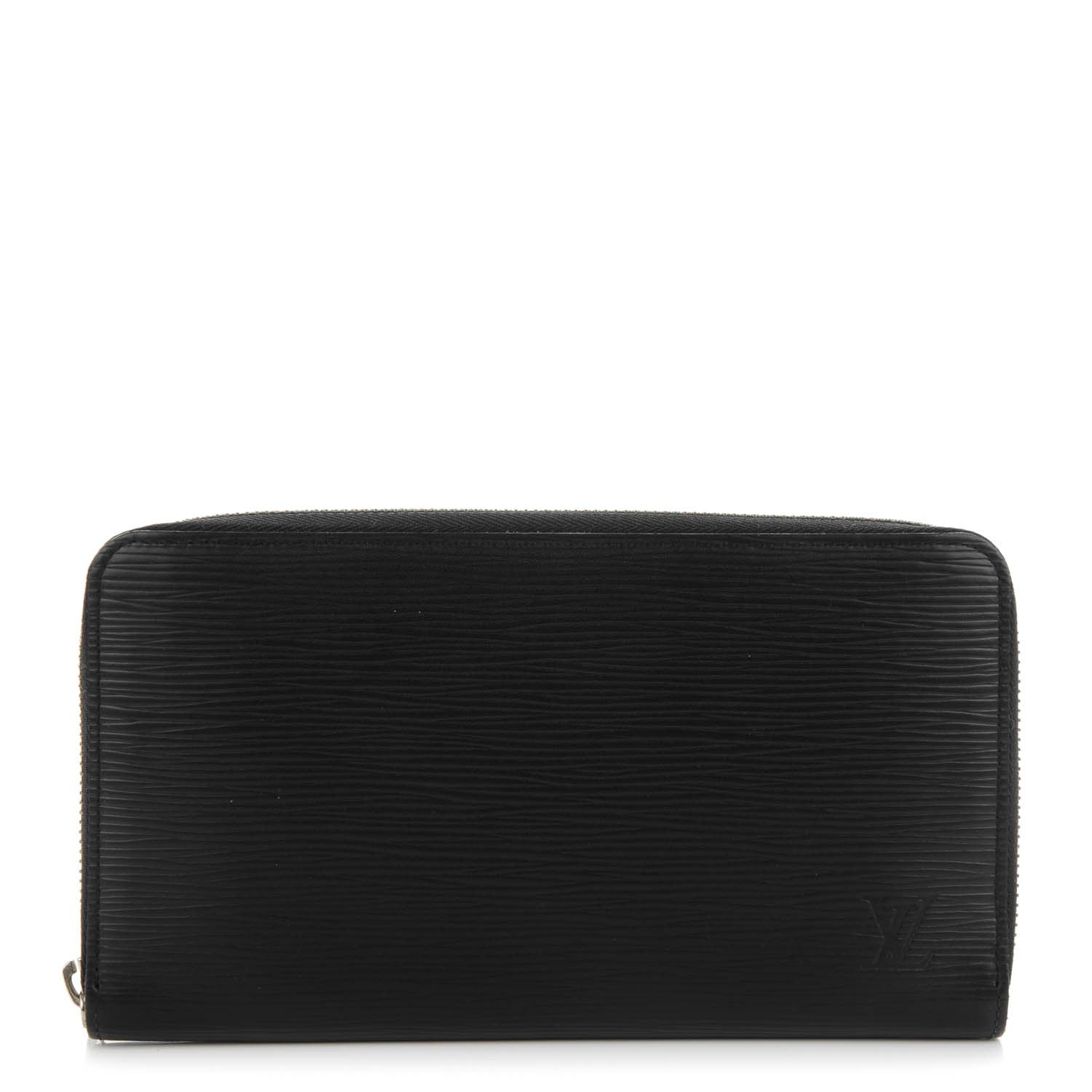 Louis Vuitton Epi Zippy Organizer Wallet Black 1 of 7