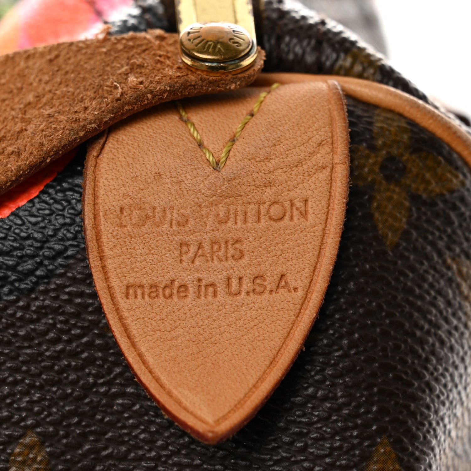Louis Vuitton Monogram Roses Speedy 30 6 of 10