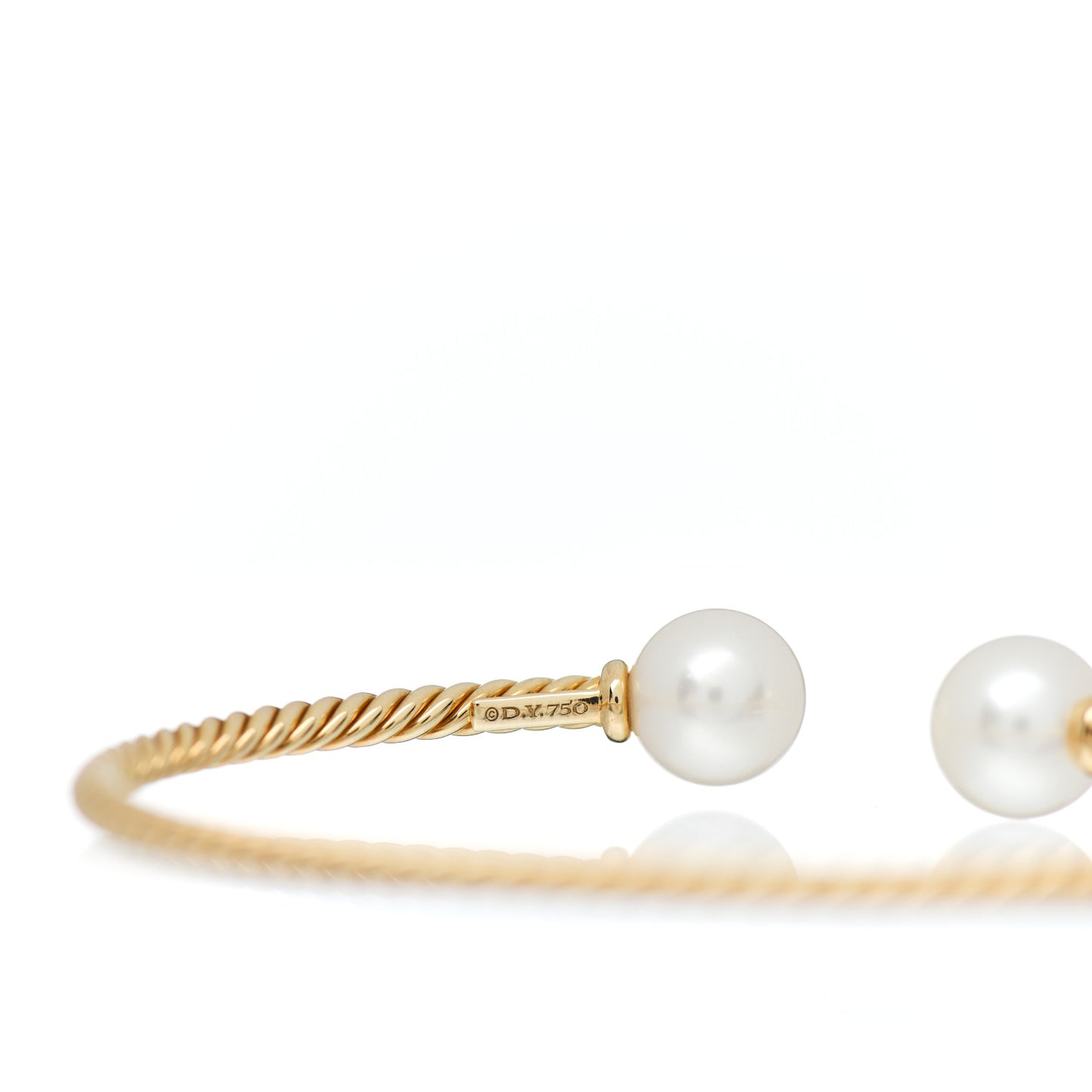 18K Yellow Gold Pearl 8.5mm Solari Bracelet