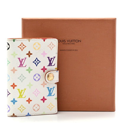 Louis Vuitton Monogram Multicolor Carnet de Bal Mini Agenda Cover White 10 of 10